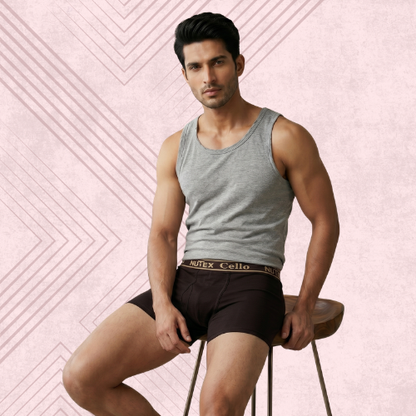 Cotton-Rich Solid Trunk For Men (Pack Of 5)