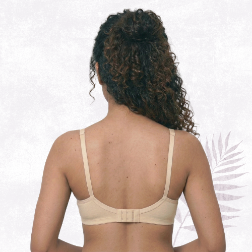 Cotton-Rich Non-Padded Full Coverage Everyday Bra for Women
