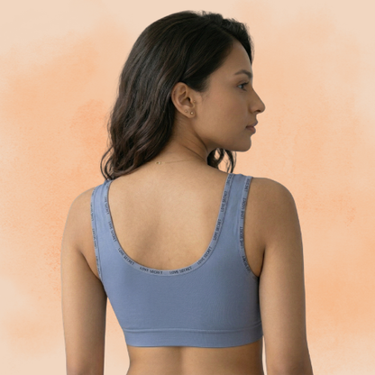 Lycra Full Coverage Padded Sports Bra for Women