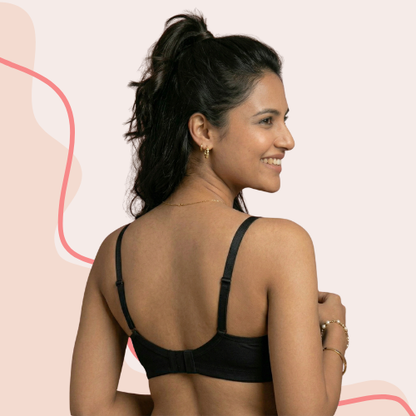 Cotton-Rich Non-Padded Full Coverage Everyday Bra for Women