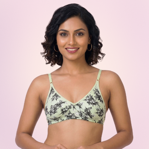 Cotton-Rich Full Coverage Everyday Bra For Women