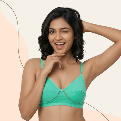 Cotton-Rich Everyday Bra for Women
