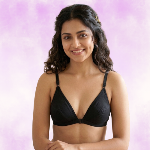 Cotton-Rich Non-Padded Full Coverage Everyday Bra for Women