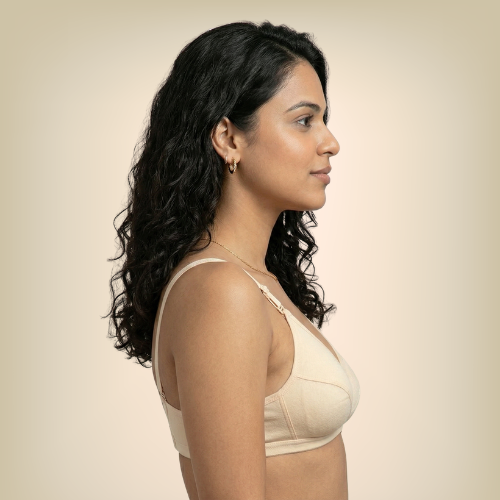 Cotton-Rich Non-Padded Full Coverage Everyday Bra for Women