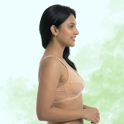 Cotton-Rich Non-Padded Full Coverage Everyday Bra for Women