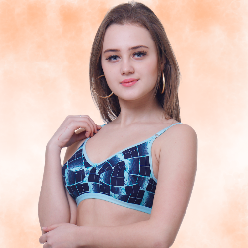 Cotton-Rich Non-Padded Full Coverage Everyday Bra for Women
