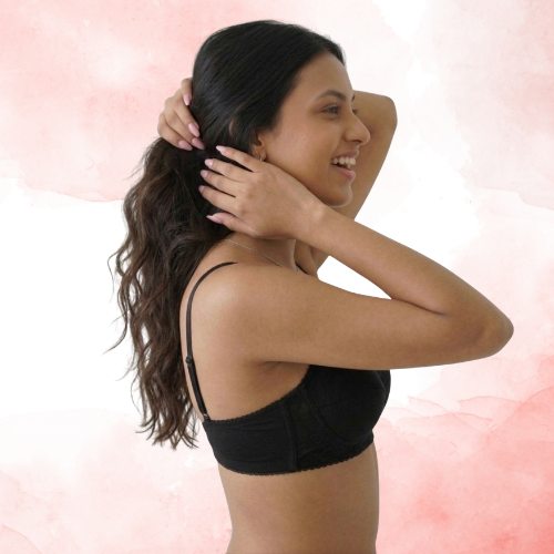 Cotton-Rich Non-Padded Full Coverage Everyday Bra for Women