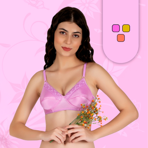 Satin Lightly Padded Everyday Bra