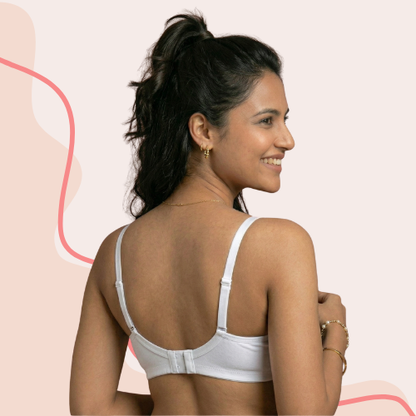 Cotton-Rich Non-Padded Full Coverage Everyday Bra for Women