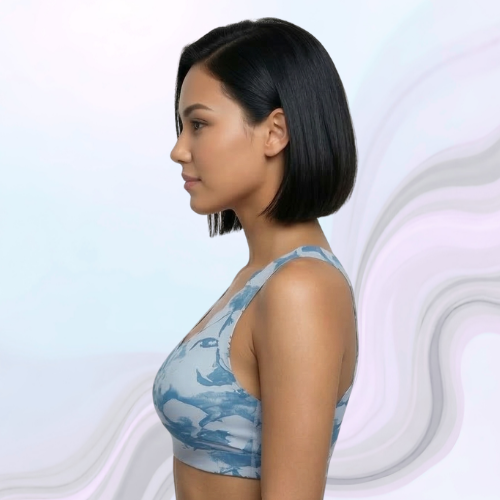 Spandex Full Coverage Printed Padded Bra For Women