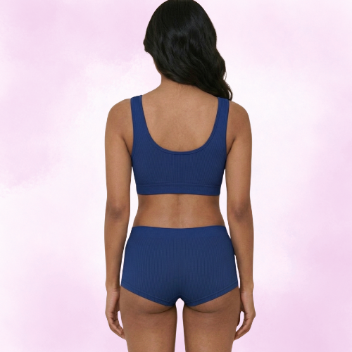 Cotton-Rich Full Coverage Everyday Lingerie Set For Women