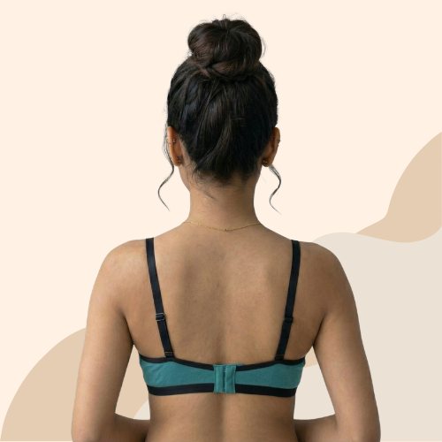 Cotton-Rich Non-Padded Full Coverage Everyday Bra for Women