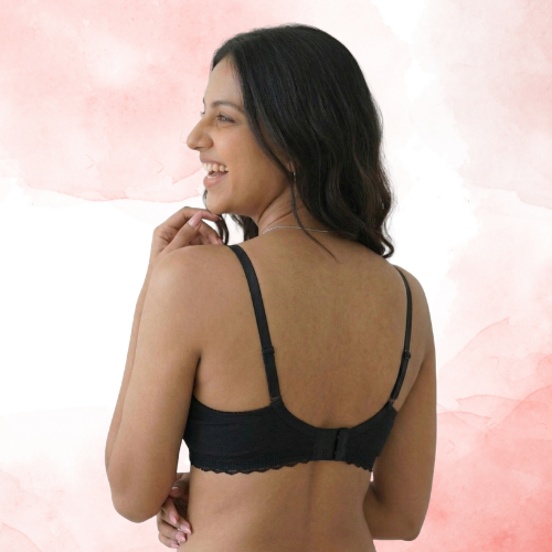 Cotton-Rich Non-Padded Full Coverage Everyday Bra for Women