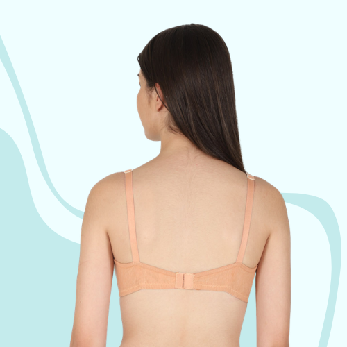 Cotton-Rich Non-Padded Full Coverage Everyday Bra for Women