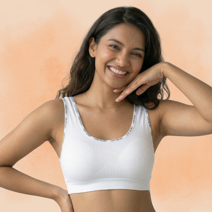 Lycra Full Coverage Padded Sports Bra for Women