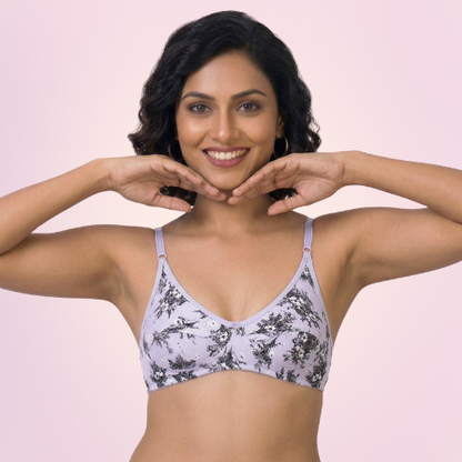 Cotton-Rich Full Coverage Everyday Bra For Women