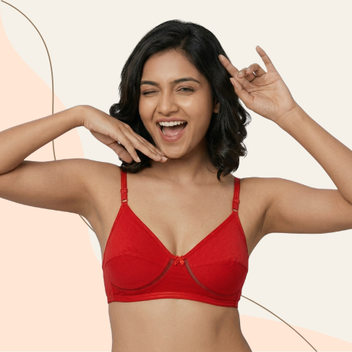 Cotton-Rich Everyday Bra for Women