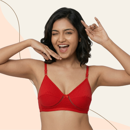 Cotton-Rich Everyday Bra for Women