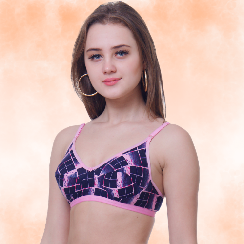 Cotton-Rich Non-Padded Full Coverage Everyday Bra for Women