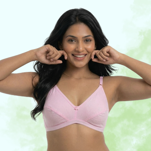 Cotton-Rich Non-Padded Full Coverage Everyday Bra for Women