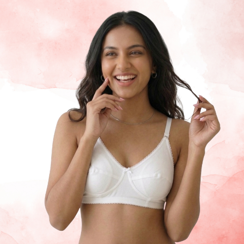 Cotton-Rich Non-Padded Full Coverage Everyday Bra for Women