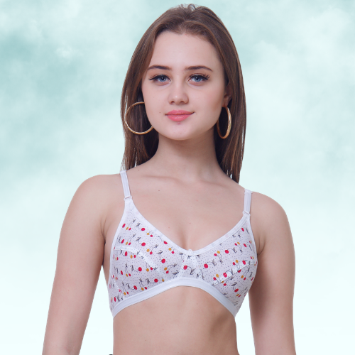 Cotton-Rich Non-Padded Full Coverage Everyday Bra for Women