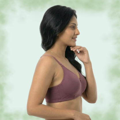 Premium Lycra Solid Full Coverage T-Shirt Bra for Women