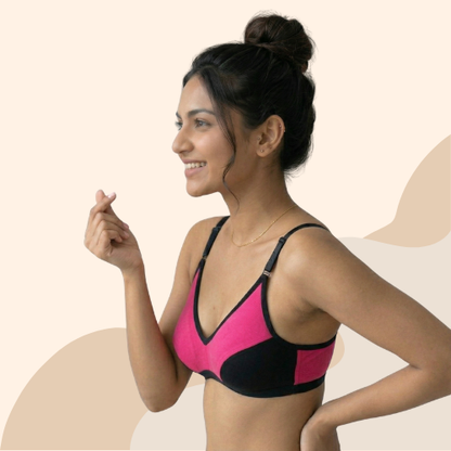 Cotton-Rich Non-Padded Full Coverage Everyday Bra for Women