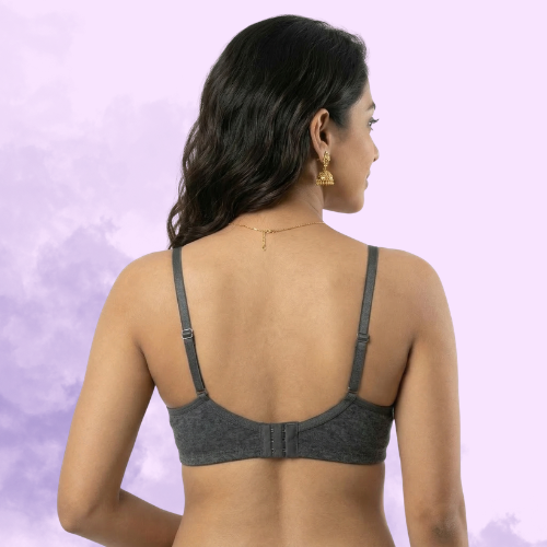 Cotton Rich Full Coverage Premium T-Shirt Bra For Women