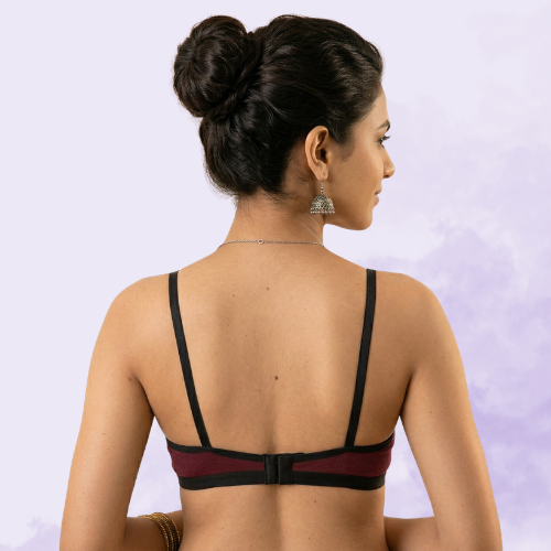 Cotton-Rich Non-Padded Full Coverage Everyday Bra for Women