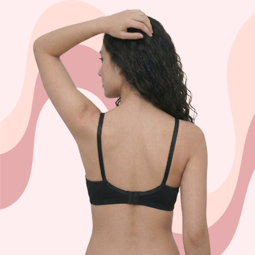 Cotton-Rich Non-Padded Full Coverage Everyday Bra for Women