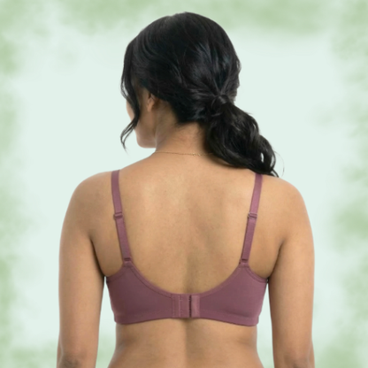 Premium Lycra Solid Full Coverage T-Shirt Bra for Women