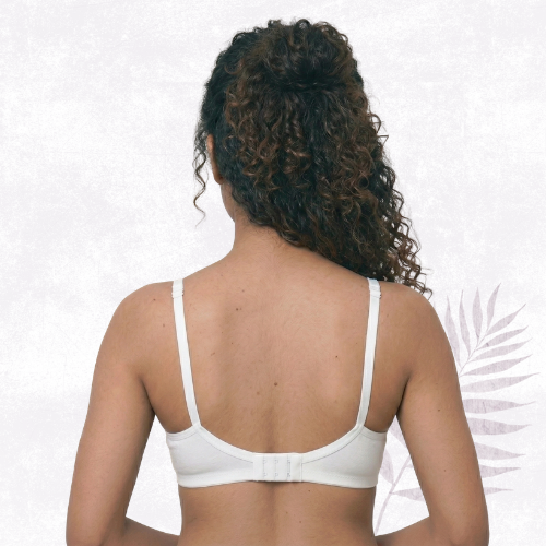 Cotton-Rich Non-Padded Full Coverage Everyday Bra for Women