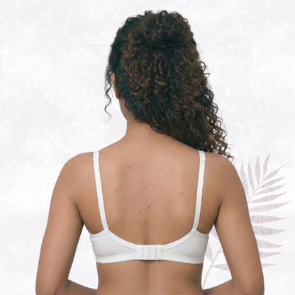 Cotton-Rich Non-Padded Full Coverage Everyday Bra for Women