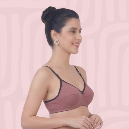 Cotton-Rich Lightly Padded Bra For Women