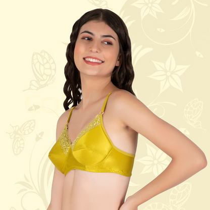 Satin Lightly Padded Everyday Bra