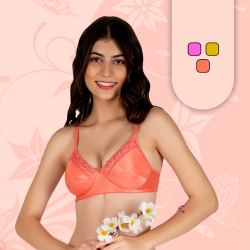 Satin Lightly Padded Everyday Bra