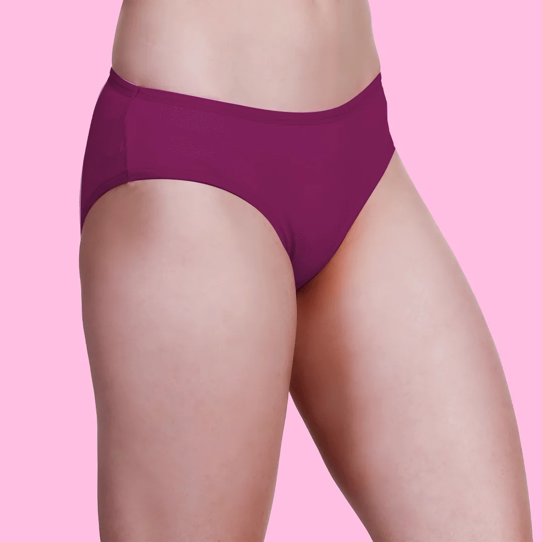 Wine Colour Side View