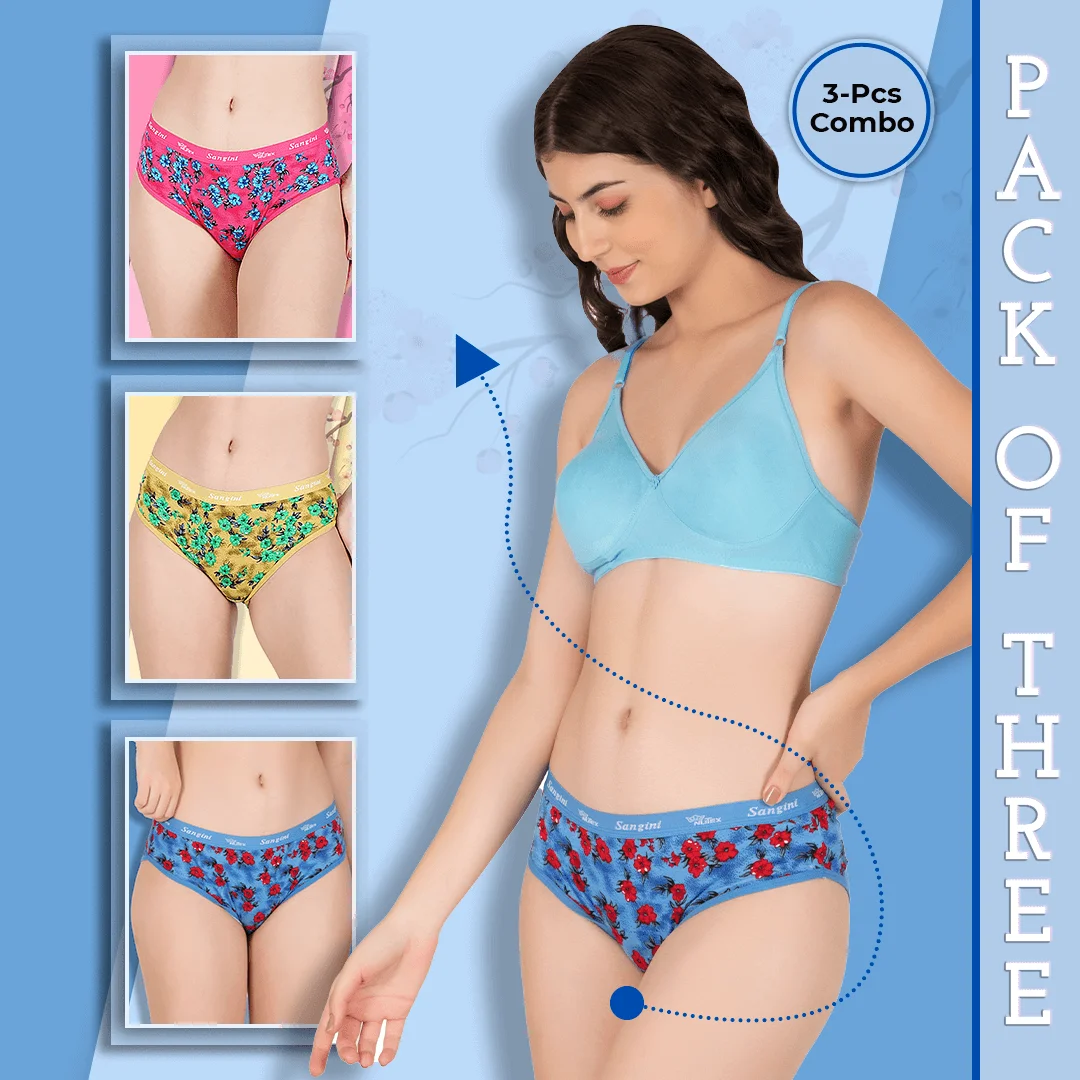 Mid Waist Hipster Panty For Women