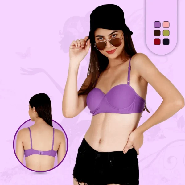 Solid Padded Bra