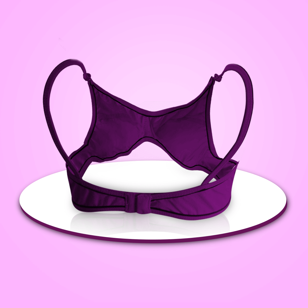 Back View (Black Barry) Purple