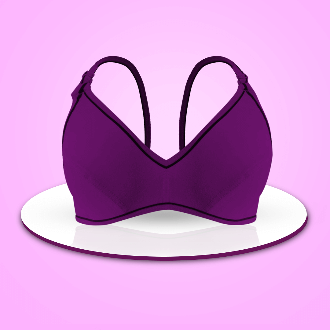 Front View (Black Barry) Purple