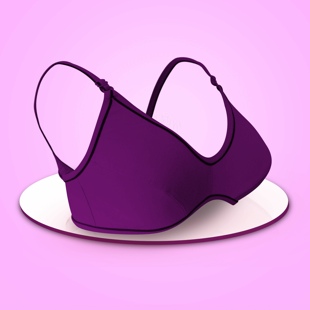 Side View Left (Black Barry) Purple